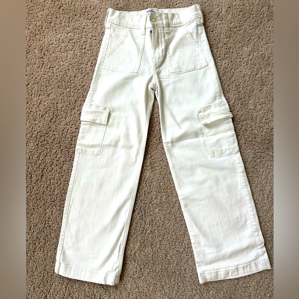 Abercrombie high rise wide leg